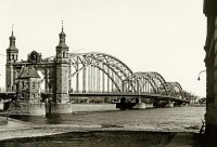 Советск - Тильзит. Вид на мост Королевы Луизы с юго-восточной стороны.
