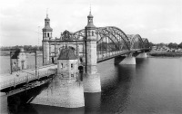 Советск - ильзит. Мост Королевы Луизы со стороны южного портала