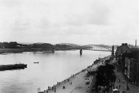 Советск - Тильзит. Вид на мост Королевы Луизы со стороны портовых складов на Мемель штрассе. 1930 г.