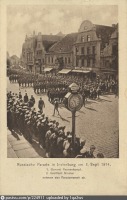 Черняховск - Insterburg, Ostpressen: Russische Parade 1914,