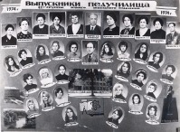Черняховск - Черняховск. Черняховское педагогическое училище. Выпуск 1974 года.