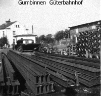 Гусев - Gumbinnen  Guterbahnhof.