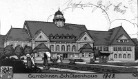 Гусев - Gumbinnen.  Schutzenstrasse, Schutzenhaus.