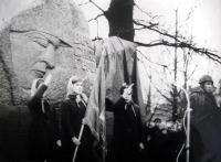Гусев - Гусев. Праздничные мероприятия около памятного камня в честь героев, павших при штурме Гумбиннена 25 01 1945.