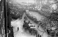 Гусев - Гусев. Демонстрация в честь 43 годовщины Великой Октябрьской революции.