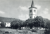 Гусев - Gumbinnen, Turm der Salzburger Kirche.