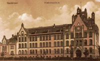 Гусев - Gumbinnen - Meiser str. Friedrichschule. Гусев. Улица Тимирязева