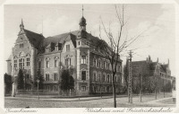 Гусев - Gumbinnen. Kreishaus und Friedrichschule.