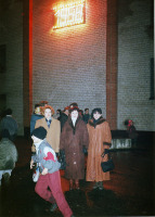 Гусев - Гусев. В Новогоднюю ночь 1997-1998 на площади Победы.