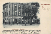 Гусев - Gumbinnen. Geschaeftshaus S. Zacharias.