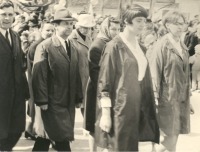 Гвардейск - На первомайской демонстрации 1970 год