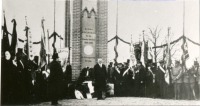 Багратионовск - Открытие памятника участникам Первой Мировой войны