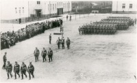 Багратионовск - Preussisch Eylau, Infanterie-Kaserne, Parade, Garde der III. A.R.21