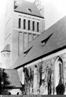 Правдинск - Teilansicht der Ordenskirche 1900—1945, Россия, Калининградская область, Правдинск