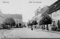 Правдинск - Markt mit Koenigstrasse. Allenburg 1900—1914,