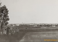 Калуга - Калуга - Российский город. Калуга с правого берега Оки.  1910 год.