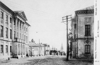 Калуга - Калуга - Российский город. Воскресенская улица.  1908 год.