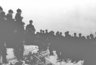 Ленинградская область - Митинг в одной из воинских частей после прорыва «Линии Маннергейма»