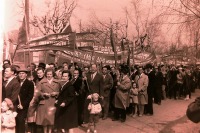 Истра - Истра. Первомайская демонстрация.1963 год.