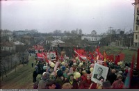 Кострома - Первомайская демонстрация на Муравьёвке