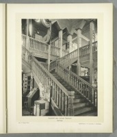 Кострома - Внутренний вид царского павильона. Лестница, 1913
