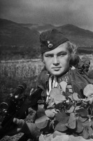 Новороссийск - Снайпер Лиза Миронова. Новороссийск, 1943